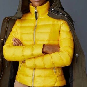 Mackage Reema E3-Lite Jacket in Lemon, XS